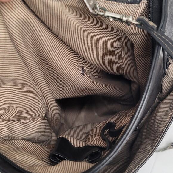Latico Vintage Black leather backpack main image 7